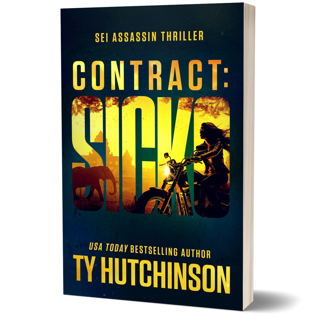 Contract sicko thriller assassin book cover