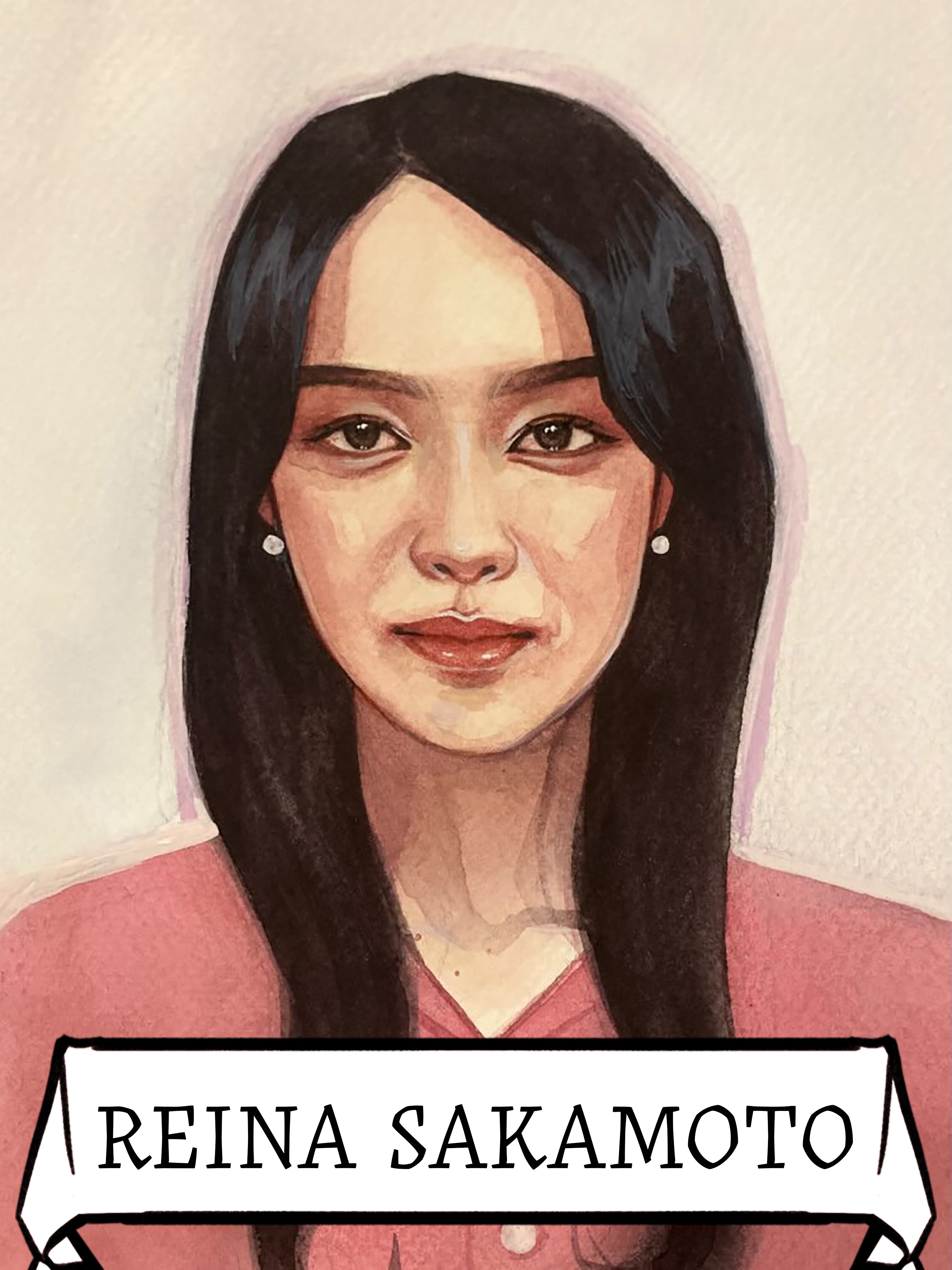 Reina Sakamoto. An illustration from The Little Sushi Chef. A thriller by Ty Hutchinson